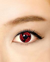 写輪眼 T01 カカシ(オビト)万華鏡写輪眼 | コスプレレンズ 度あり(近視)・度なし