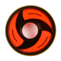 ナルト 写輪眼-S4 イタチ | コスプレレンズ 度なし(1箱2枚入り)